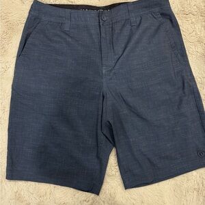 Hang Ten Navy Flat Front Shorts